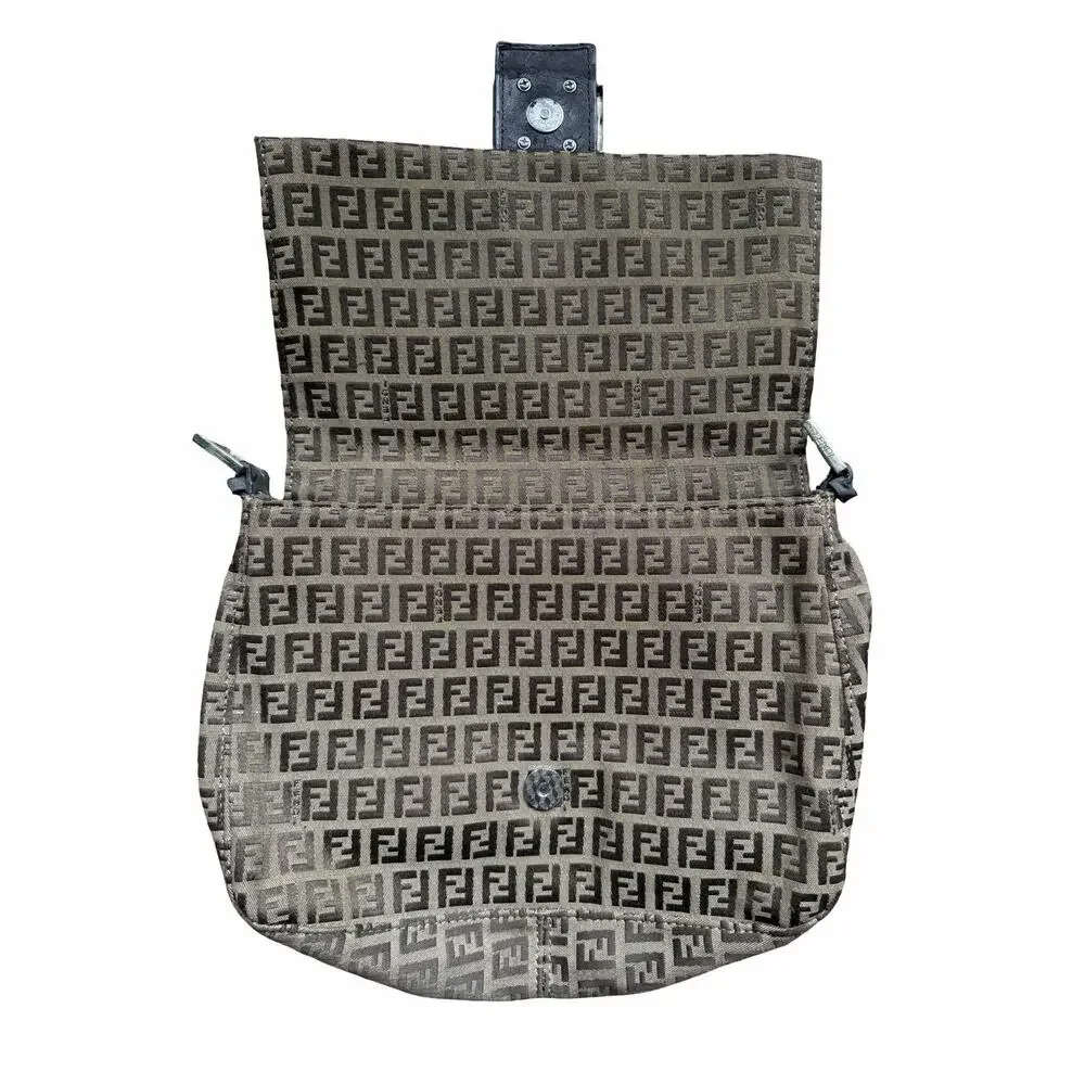 Fendi Zucca Handbag DAMAGES- REQUIRES REPAIR - Picture 4 of 7